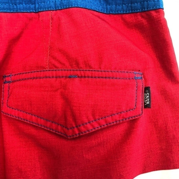 Vans Men's Off The Wall Stretch Ghost Trees Colorblock Board Shorts Size 34 - Picture 10 of 16